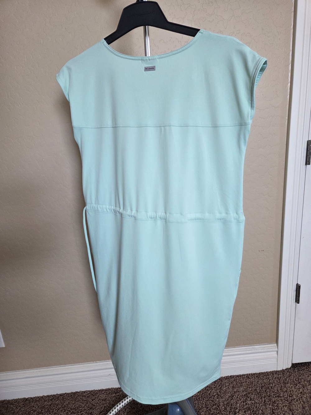 Columbia Mint Green Casual Tie-Waist Tee Dress - Picture 5 of 6